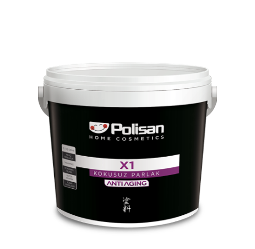 Polisan X1 Su Bazlı Kokusuz Parlak Ahşap Ve Metal Boyası 2.5 Lt Yeşil Ral 6001